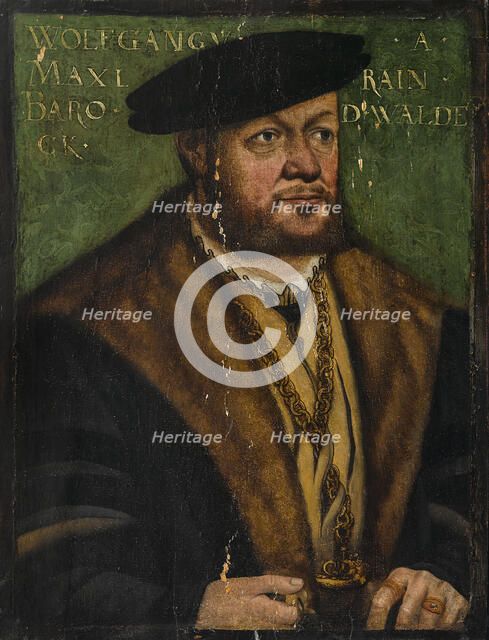 Wolf von Maxlrain (c. 1500-1561), Freiherr of Waldeck , ca 1530. Creator: Anonymous.