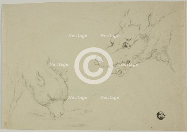 Wolf and Lamb, n.d. Creator: Unknown.