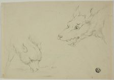 Wolf and Lamb, n.d. Creator: Unknown