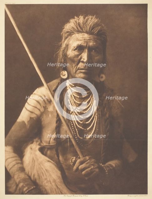 Wolf - Apsaroke, 1908. Creator: Edward Sheriff Curtis.