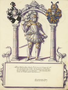 Wolf Hohenzollern; Chronicle of the Hohenzollern Family, about 1572. Creator: Jorg Ziegler