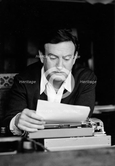 Wolf Mankowitz (1924-1998), British Screenwriter, 1963. Creator: Unknown.