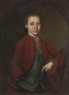 Wolfgang Amadé Mozart (?) with the diamond ring, 1773-1775. Creator: Anonymous