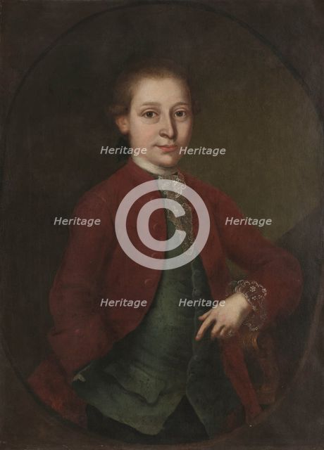 Wolfgang Amadé Mozart (?) with the diamond ring, 1773-1775. Creator: Anonymous.