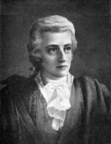 Wolfgang Amadeus Mozart, (1756-1791), composer, 1909