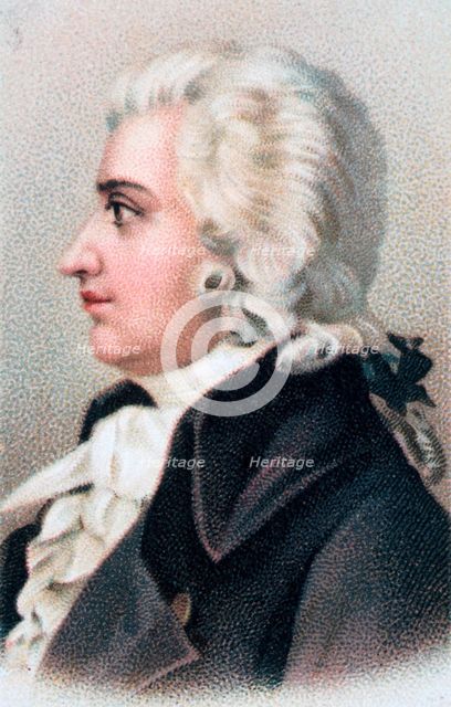 Wolfgang Amadeus Mozart, 18th century Austrian composer, 1912. Artist: Anon