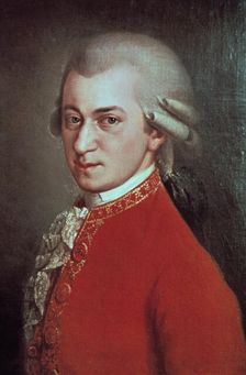 Wolfgang Amadeus Mozart, Austrian composer, c1780. Artist: Johann Nepomuk Della Croce