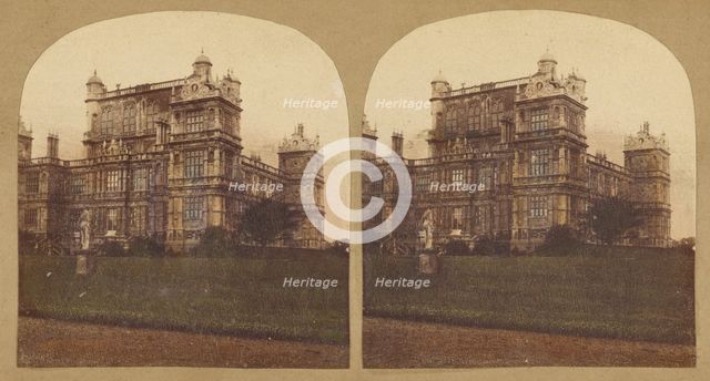 Wollaton Hall, Near Nottingham. The Seat of The Right Honourable Lord Middleton, about 1860. Creator: W. Woodward.