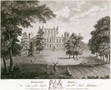 Wollaton Hall, Nottingham, Nottinghamshire, 1791. Creator: W & J Walker