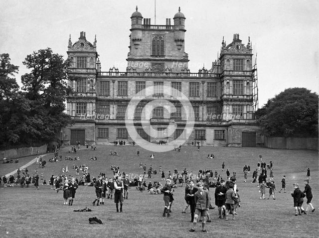 Wollaton Hall, Nottingham, Nottinghamshire, mid 20th century(?). Creator: Unknown.