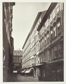 Wollzeile No. 3, Zinshaus des Peter Ritter von Calvagni, 1860s. Creator: Unknown