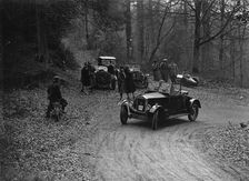 Wolseley 11 competing in the Sunbeam Motor Car Club Bognor Trial, 1929. Artist: Bill Brunell
