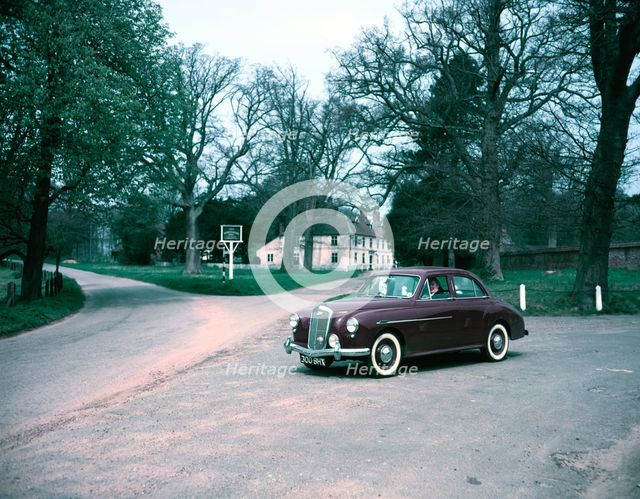 Wolseley 4/44 near Blickling Hall, Norfolk, c1955-1970. Creator: Arthur Charles Kirby Ware.