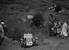 Wolseley competing in the MG Car Club Abingdon Trial/Rally, 1939. Artist: Bill Brunell