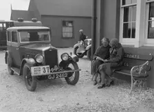 Wolseley Hornet of Morna Vaughan, B&HMC Brighton Motor Rally, John O'Groats, Scotland, 1930. Artist: Bill Brunell