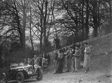 Wolseley Hornet of HK Crawford on Nailsworth Ladder, Sunbac Colmore Trial, Gloucestershire, 1934. Artist: Bill Brunell