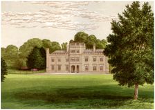 Wolseley Hall, Staffordshire, home of Baronet Wolseley, c1880