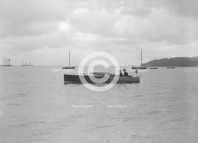 Wolseley hydroplane, 1912. Creator: Kirk & Sons of Cowes.