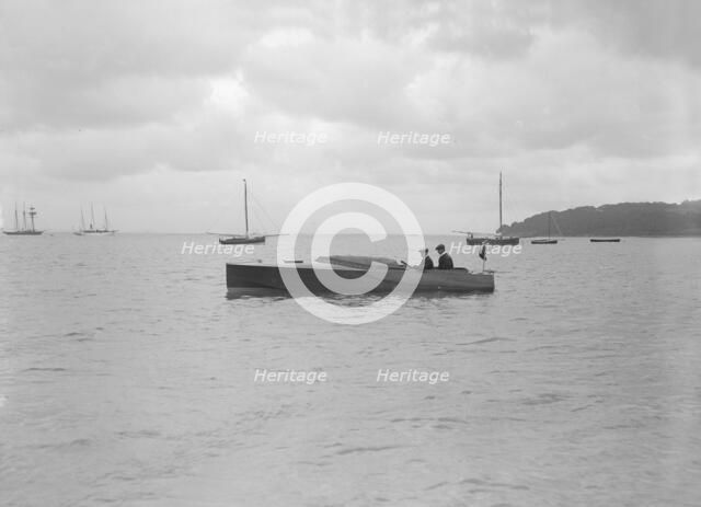 Wolseley hydroplane, 1912. Creator: Kirk & Sons of Cowes.