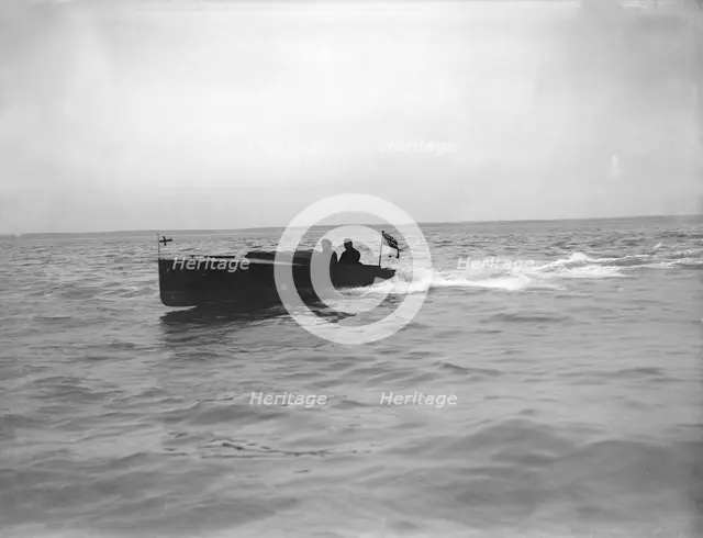 Wolseley hydroplane, 1912. Creator: Kirk & Sons of Cowes.