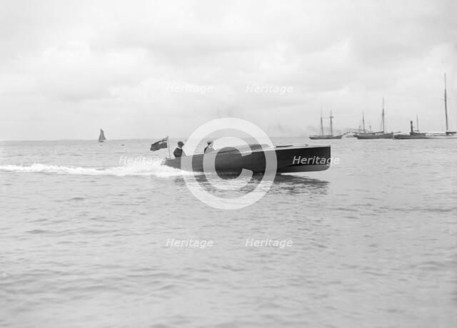 Wolseley hydroplane, 1912. Creator: Kirk & Sons of Cowes.