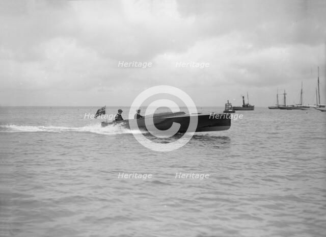 Wolseley hydroplane, 1912. Creator: Kirk & Sons of Cowes.