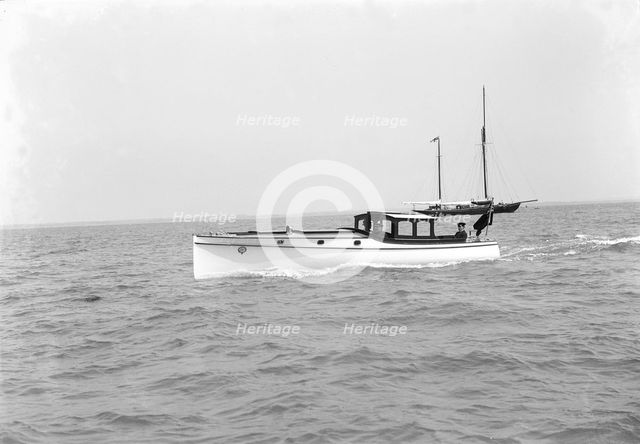 Wolseley launch, 1914. Creator: Kirk & Sons of Cowes.