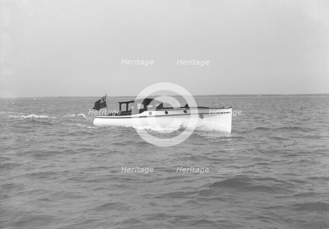 Wolseley launch, 1914. Creator: Kirk & Sons of Cowes.