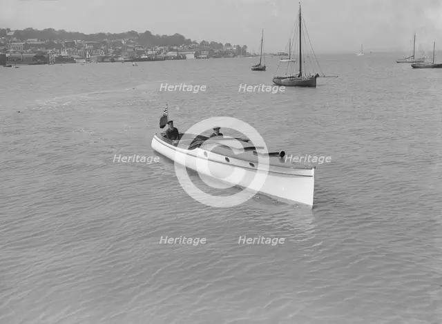 Wolseley launch, 1914. Creator: Kirk & Sons of Cowes.