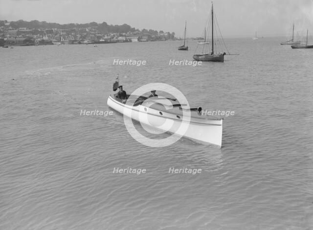 Wolseley launch, 1914. Creator: Kirk & Sons of Cowes.