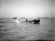 Wolseley motor launch, 1911. Creator: Kirk & Sons of Cowes