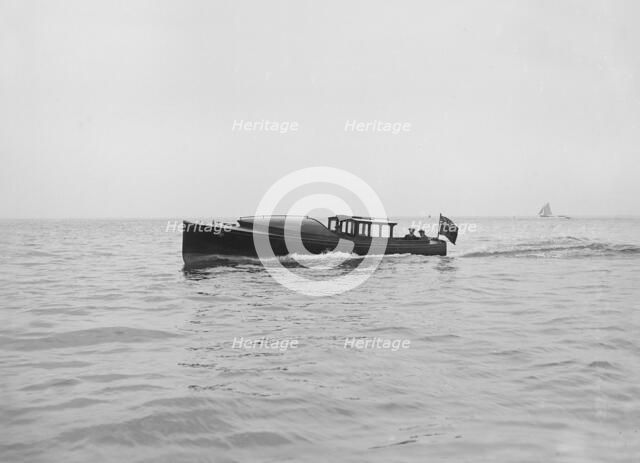 Wolseley motor launch, 1913. Creator: Kirk & Sons of Cowes.