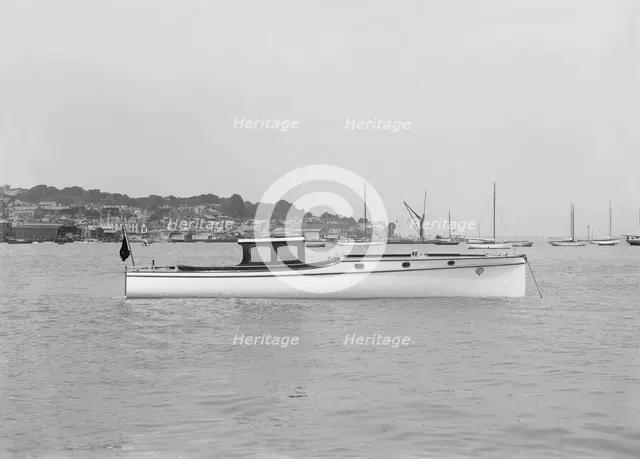 Wolseley motor launch, 1914. Creator: Kirk & Sons of Cowes.