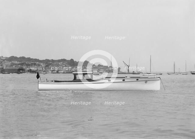 Wolseley motor launch, 1914. Creator: Kirk & Sons of Cowes.