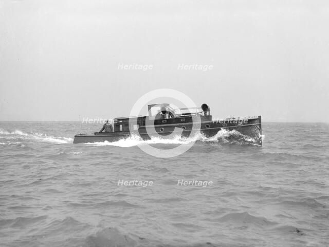 Wolseley motor launch, 1914.  Creator: Kirk & Sons of Cowes.