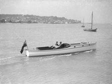 Wolseley motor launch, 1914. Creator: Kirk & Sons of Cowes