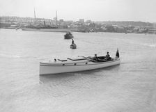 Wolseley motor launch, 1914. Creator: Kirk & Sons of Cowes