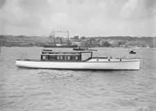 Wolseley motor launch. Creator: Kirk & Sons of Cowes
