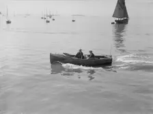 Wolseley motor launch under way, 1914. Creator: Kirk & Sons of Cowes