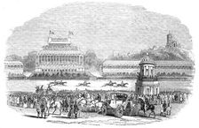 Wolverhampton Races, 1844. Creator: Unknown