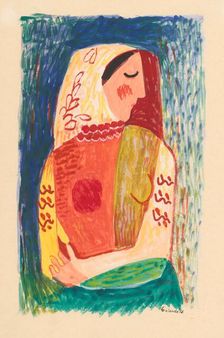 Woman, 1938. Creator: Mikulas Galanda