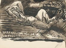 Woman, 1st half 20th century. Creator: Arnold Peter Weisz-Kubincan