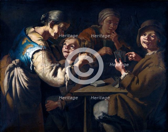 Woman cutting a baby boy's hair.