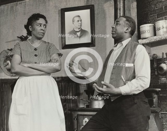 Woman and man, 1935 - 1939. Creator: Unknown.