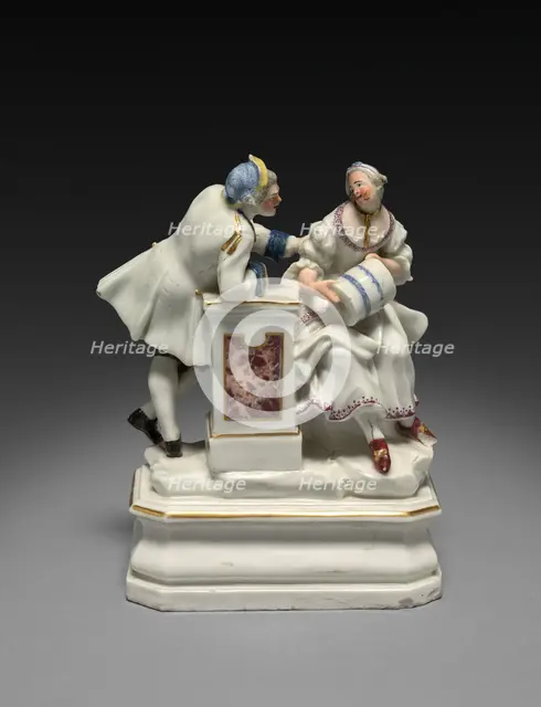 Woman and Man, c. 1750. Creator: Unknown.