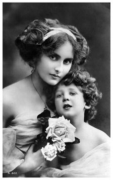 Woman and child, c1900-1919(?)