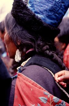Woman and child, Ladakh, India, 1988. Creator: Amanda Waite