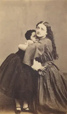 Woman and Child, late 19th century. Creator: Unknown