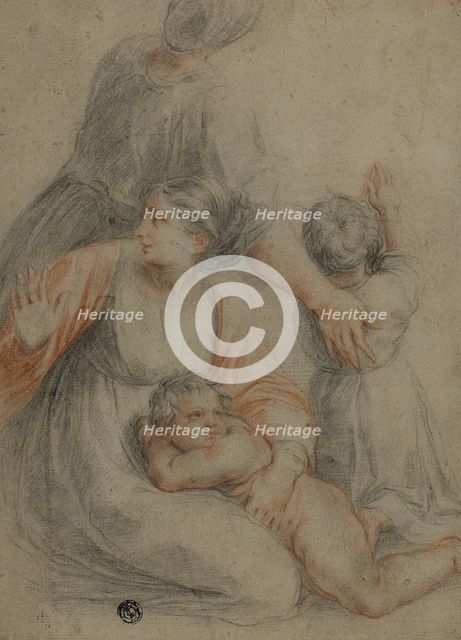 Woman and Children, n.d. Creator: After Raffaello Sanzio, called Raphael  Italian, 1483-1552.