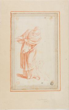 Woman and Dog, n.d. Creator: Giovanni Andrea Sirani